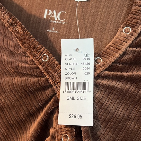 NWT PACSUN long sleeve crop top - Picture 2 of 2